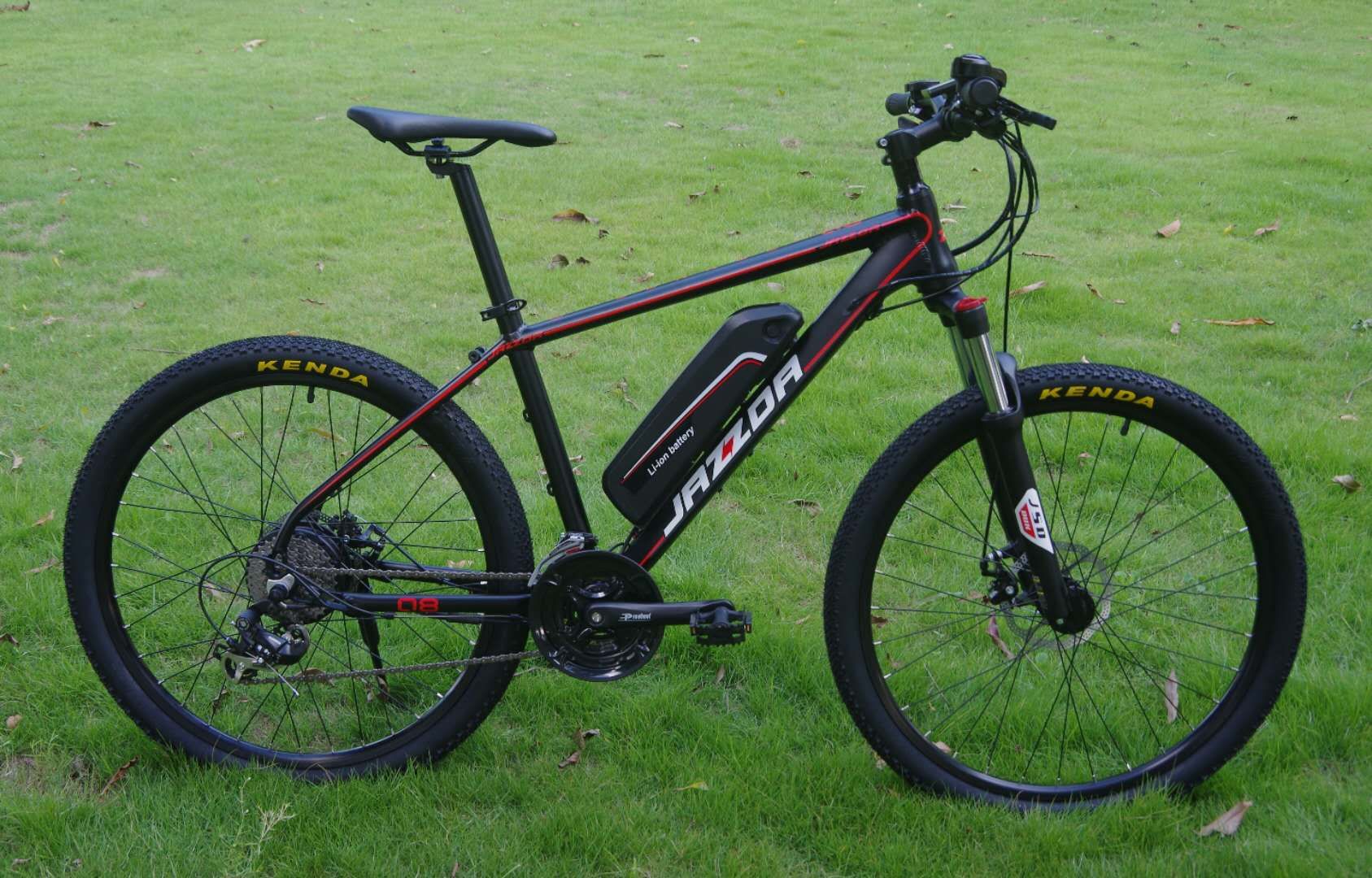 26 Inch 250W 350W Electric Mountain Bicycle 48V Lithium Battery And 24 Speed Gears