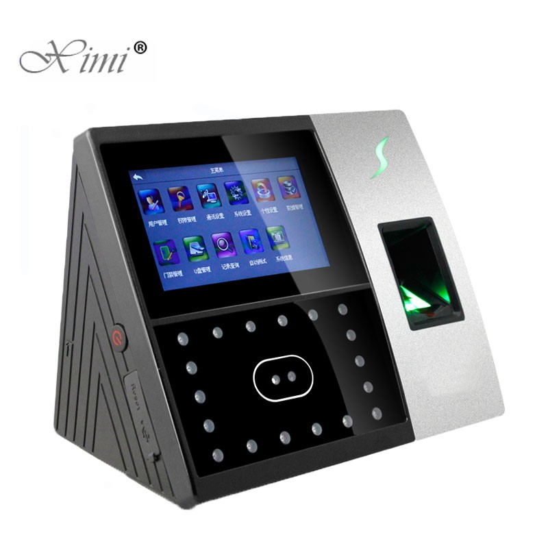 Iface702 Face Time Attendance And Access Control System 13.56MHz Card Biometric Fingerprint Time Recorder Employees Attendance