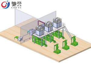  Automatic Dosing Mixing System For Rubber Production Line Manufactures