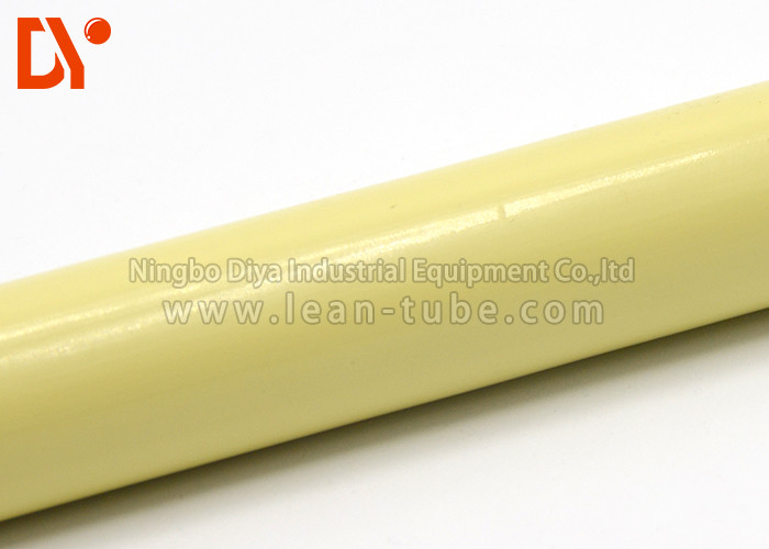 Round Lean Anti Static Pipe Stable Structure Easy Installation For Handling Equipment
