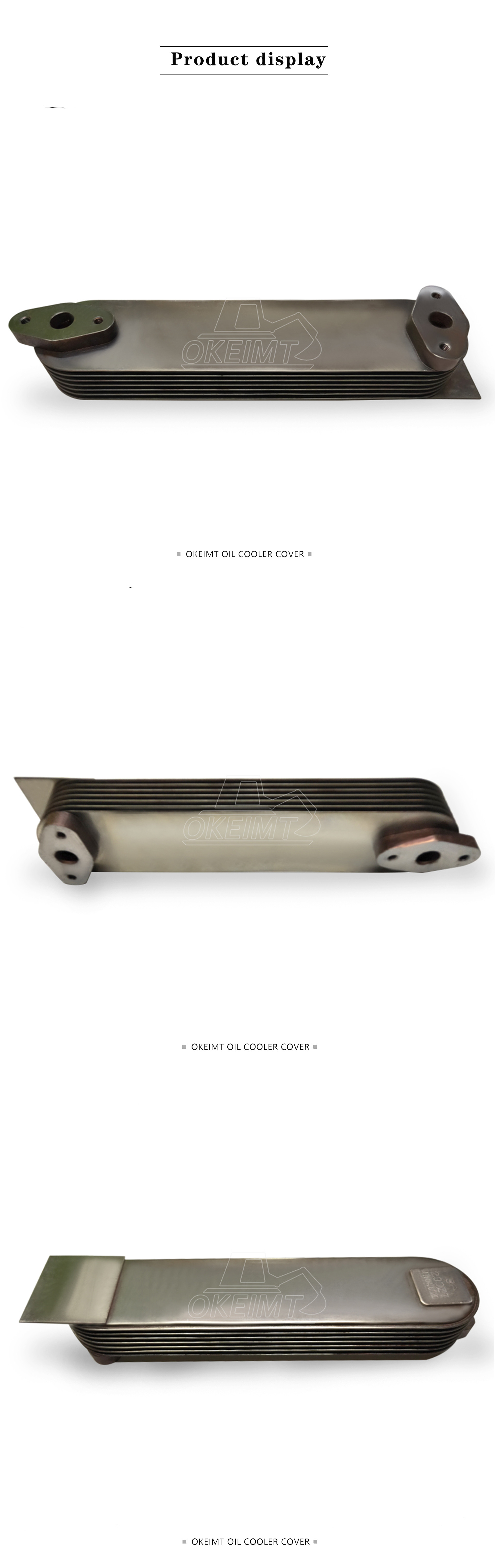 65.05606-5032A Engine Oil Cooler Long Lifetime For Doosan DL06-7P