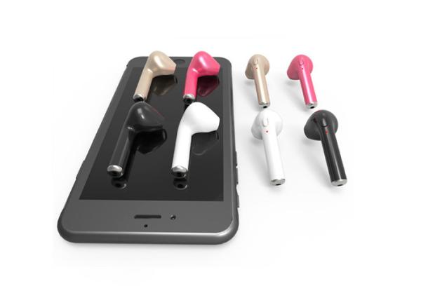 Small Bluetooth Headphones Tws Waterproof Wireless Earphones Copper Ring