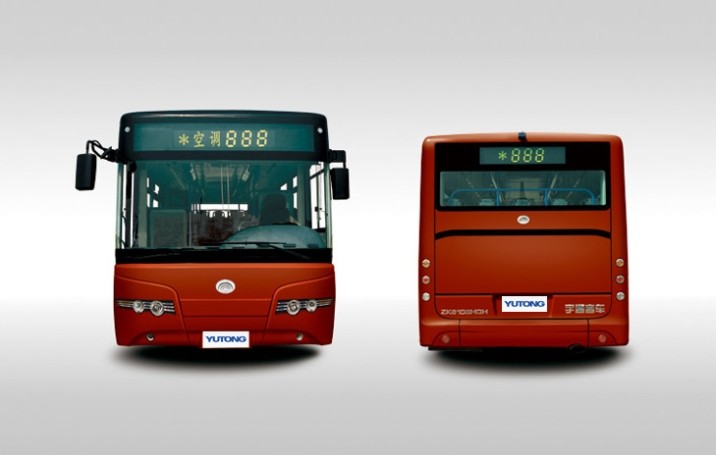 Public Transport 7 - 14 Meters City Bus Transportation With Adjustable Driver Seat