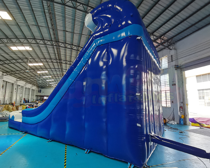 Double Side PVC Tarpaulin Inflatable Pool Slide For Advertisement