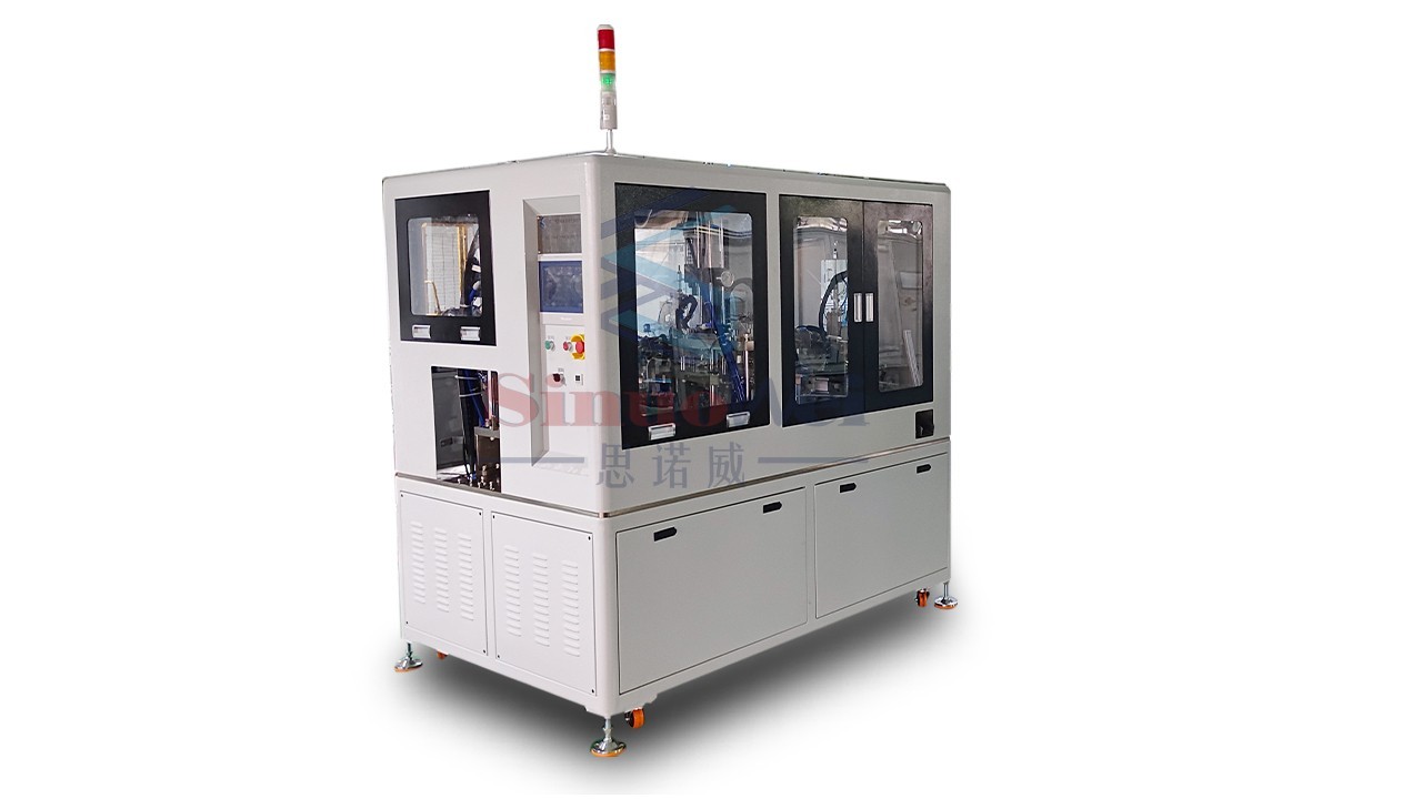 Free Torsion 0.4 German Hose Clamp Machine Double Station Hose Banding Machine
