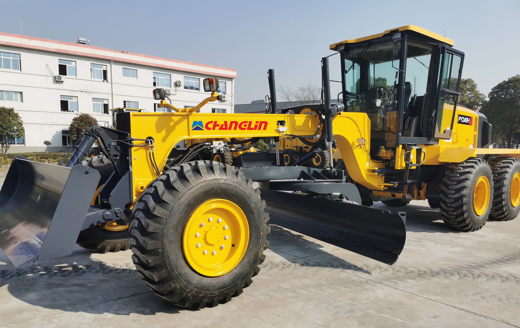 Changlin PY240H 240Hp Road Grading Machine Hydraulic Brake System With Komatsu Technical