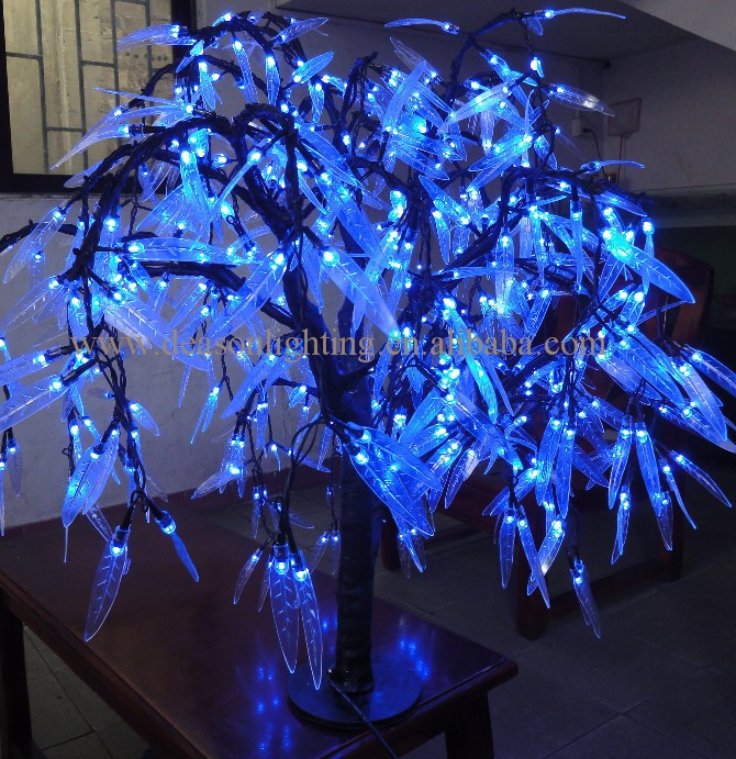Led Green Willow Tree Light outdoor holiday decoration on sale