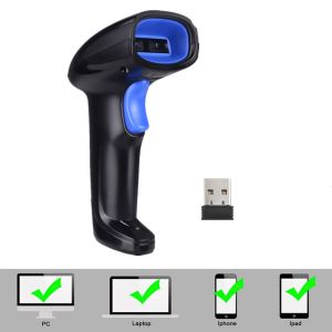 Fast Decoding Bluetooth Barcode Scanner Wired Qr Code Scanner For Inventory