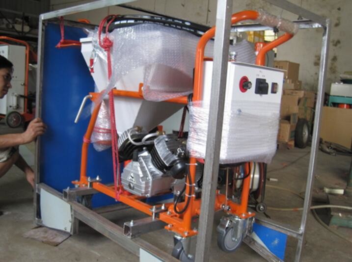 Cement Mortar Spraying Machine Coating Thickness 0.2cm - 5cm