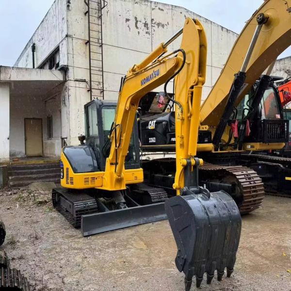 used excavator komatsu pc55/good condition second hand low price excavator