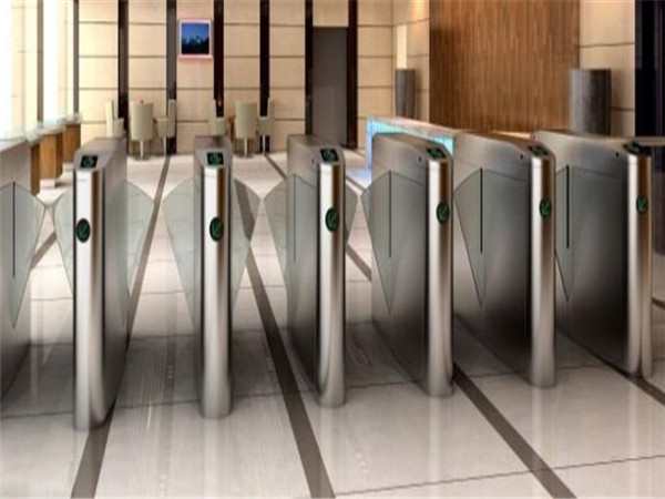Pedestrian Optical Speed Gates Turnstile Barrier Gate For Airport Checkpoint