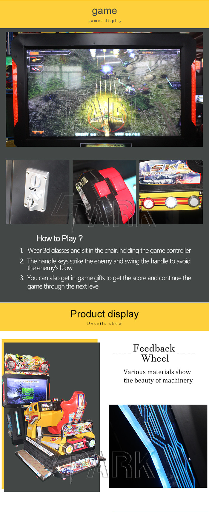 55" Lcd 3d Film Glasses Arcade Racing Car Game Machine For Adult Multi Players
