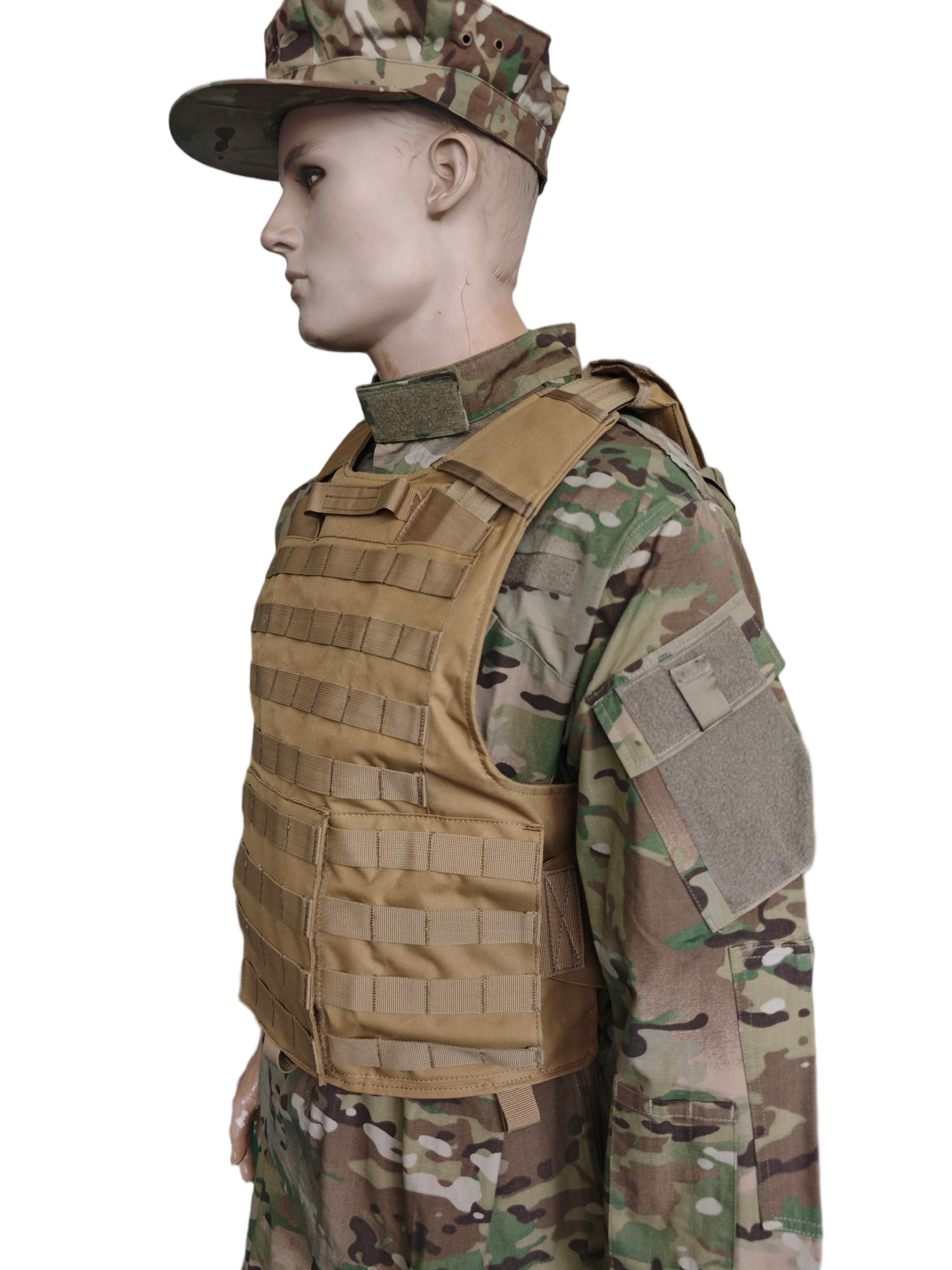 Tactical 600D Polyester Battle Vest Modular MOLLE Platform