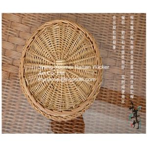  2016 wicker tray fruit tray harmless customized home use round shape food tray Manufactures