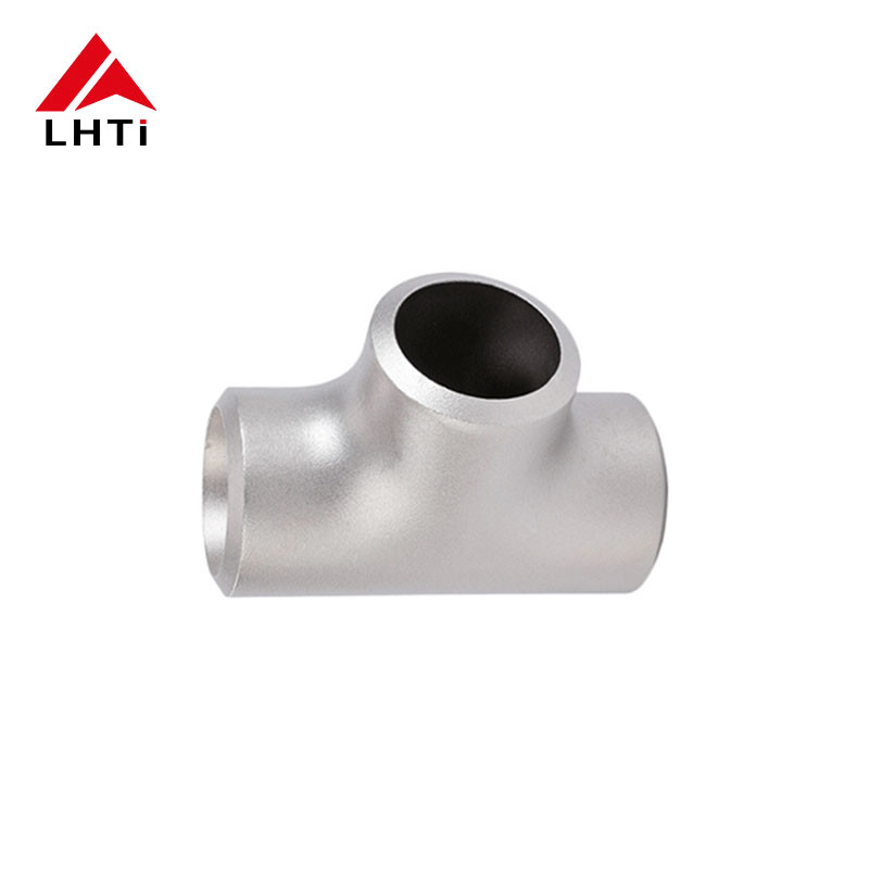 ASME B16.9 Grade 2 Titanium Tube Stub Ends Corrosion Resistance For Heat Exchanger Condenser / welded titanium tube