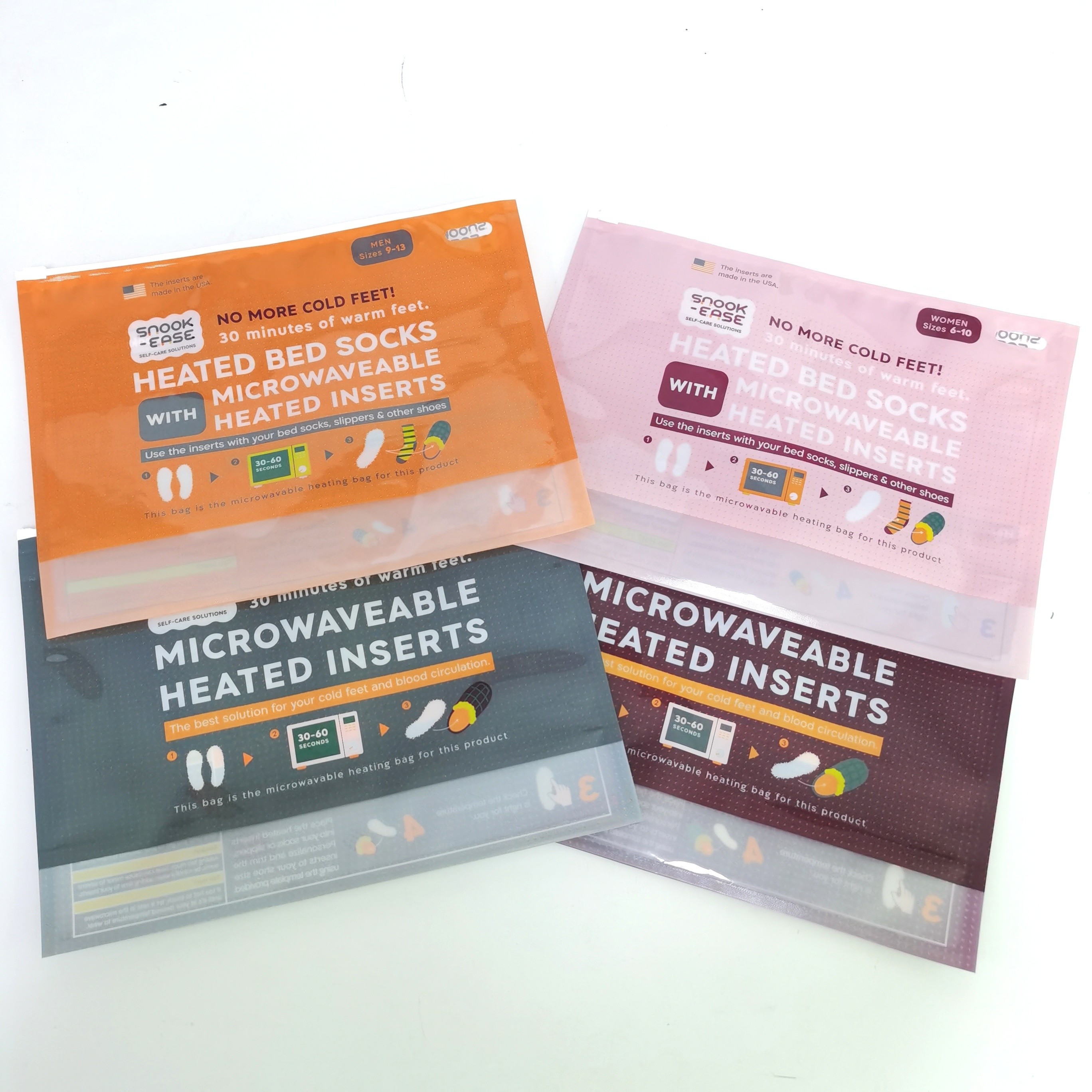 Heat Seal Plastic Sliding Zipper Bag Microwave Oven Pouch Custom Printing Smell Proof Packaging Bags