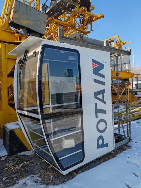 Yellow Potai Tower Crane with Affordable and Spare Parts Provide in Good