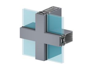  Lightweight Aluminium Curtain Walling Heat Insulation Good Wear Resistance Manufactures