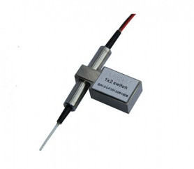 1x2 Multi Mode Optical Network Switch , Low Loss Mechanical Optic Switch