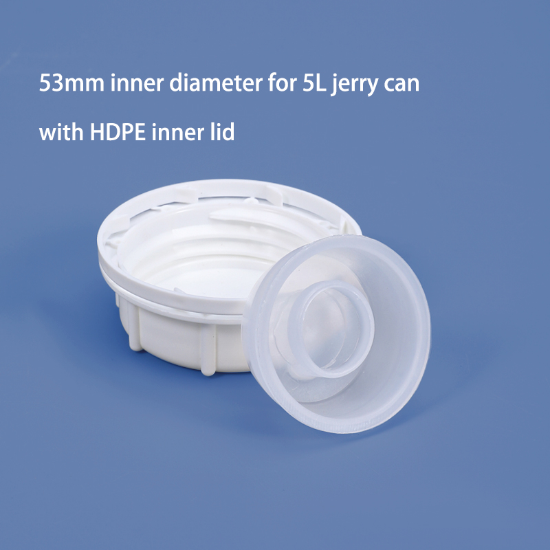 Professional IBC 60mm Plastic Lid Dust Cover With HDPE Gasket For 20-30L Jerry Can Made