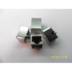 IEEE 802.3 Single Port 8P8C RJ45 connector with 100 BASE-TX Filter for Computer
