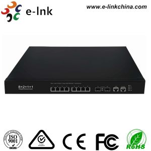L2 Managed Ethernet POE Switch 8-Port 1G / 10G Base-T + 2 Port 10G SFP+