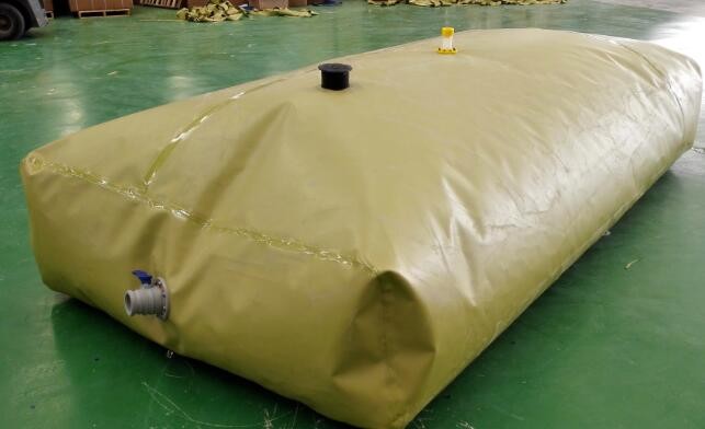 15500L Flexible Water Tank 650 Tear Strength For Agriculture Diggings Water Tank Water Holding Tank