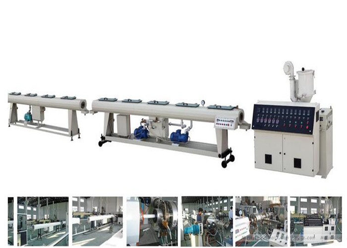 Single Wall Corrugated Conduit Plastic Pipe Extrusion Line 380V 50HZ
