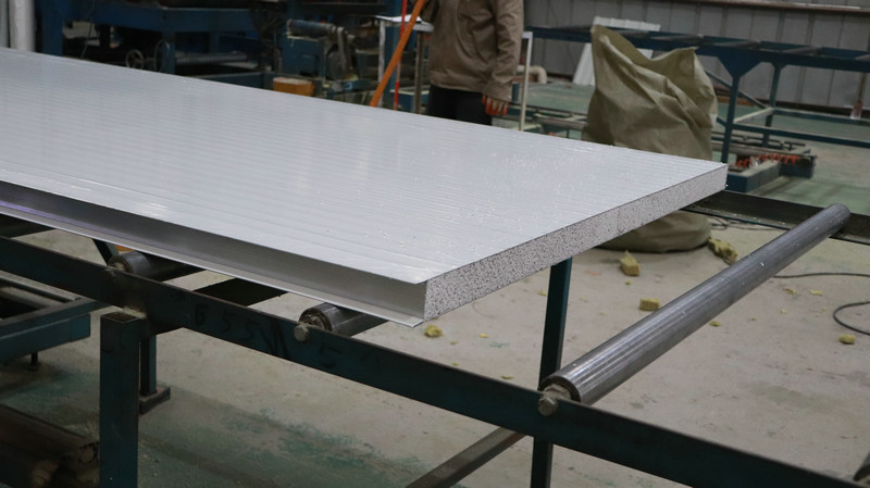 Heat Insulation 100mm Silica Rock Partition Wall Panel
