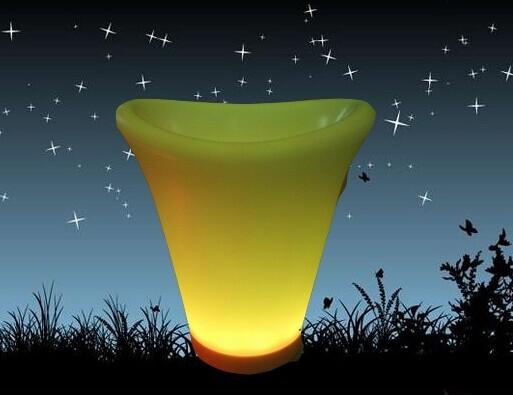 LED ice Wine Bucket IC-002 Rechargeable battery,5V 1A, 18pcs RGB LED 16 RGB