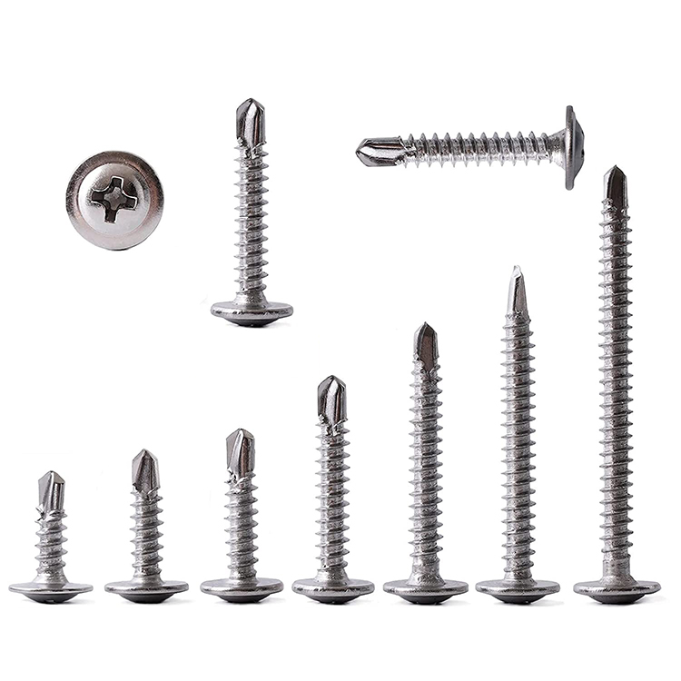 Suppliers of Metric Measurement System Wafer Head Self Drilling Screw 1mm-500mm Length