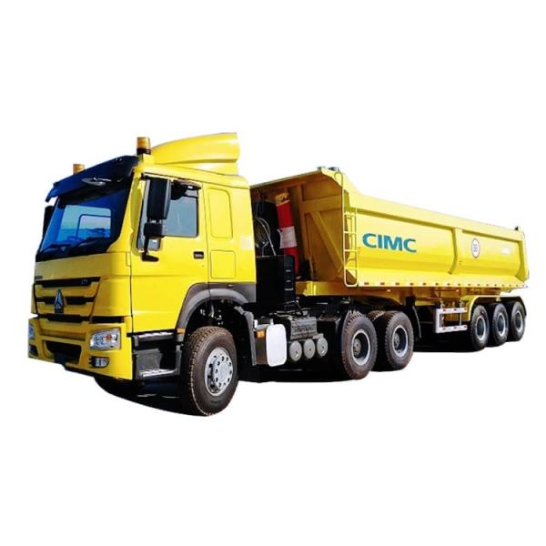 CIMC 3 Axle 60/80 Ton Semi Tipper Trailer for Sale Near Me with Lower Price