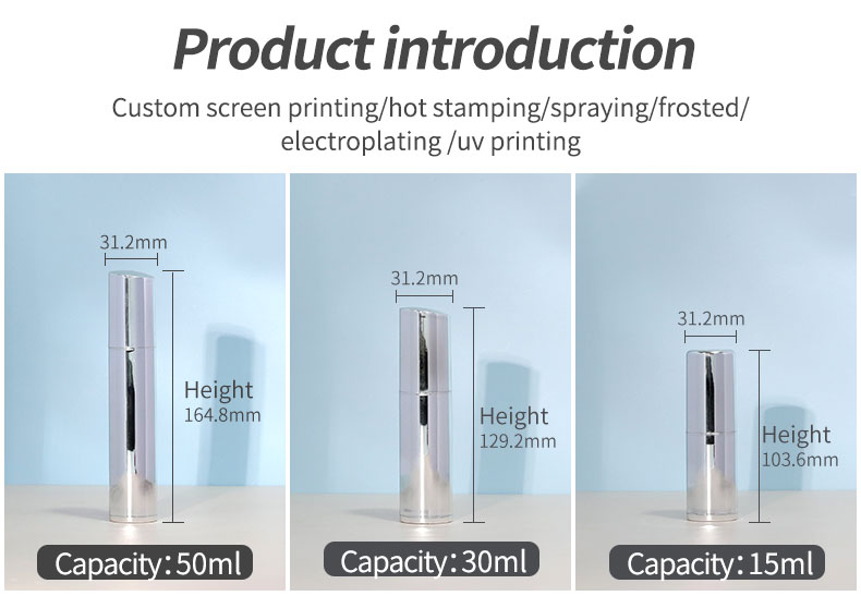 15ml 30ml Luxury Room Spray Bottles , Cream Jars Cosmetic Packaging