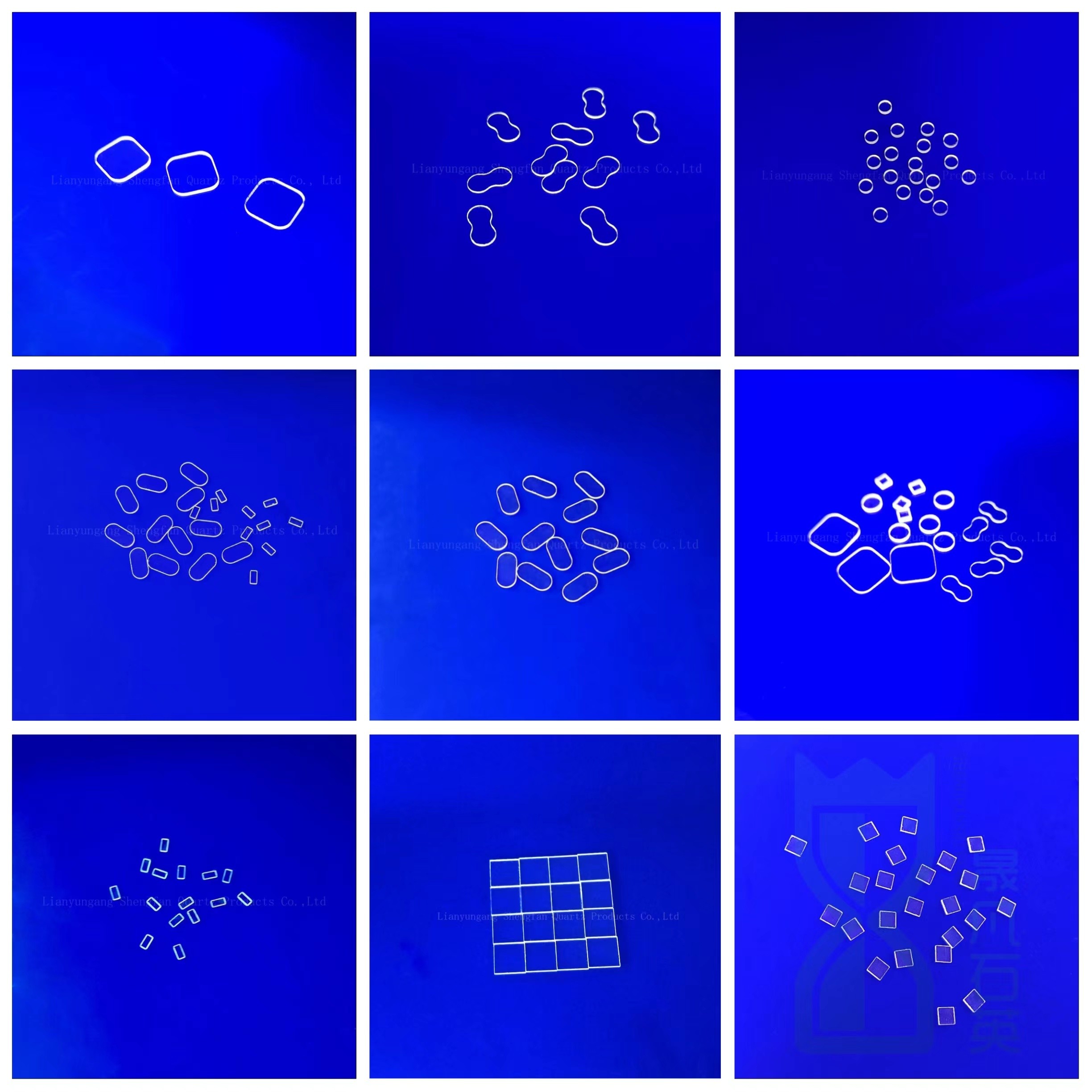 Professional Custom UV Transparent Small Size Quartz Glass Sheet