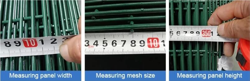 OHSAS Powder coating Anti Climb Anti Cut Fence 358 Security Mesh