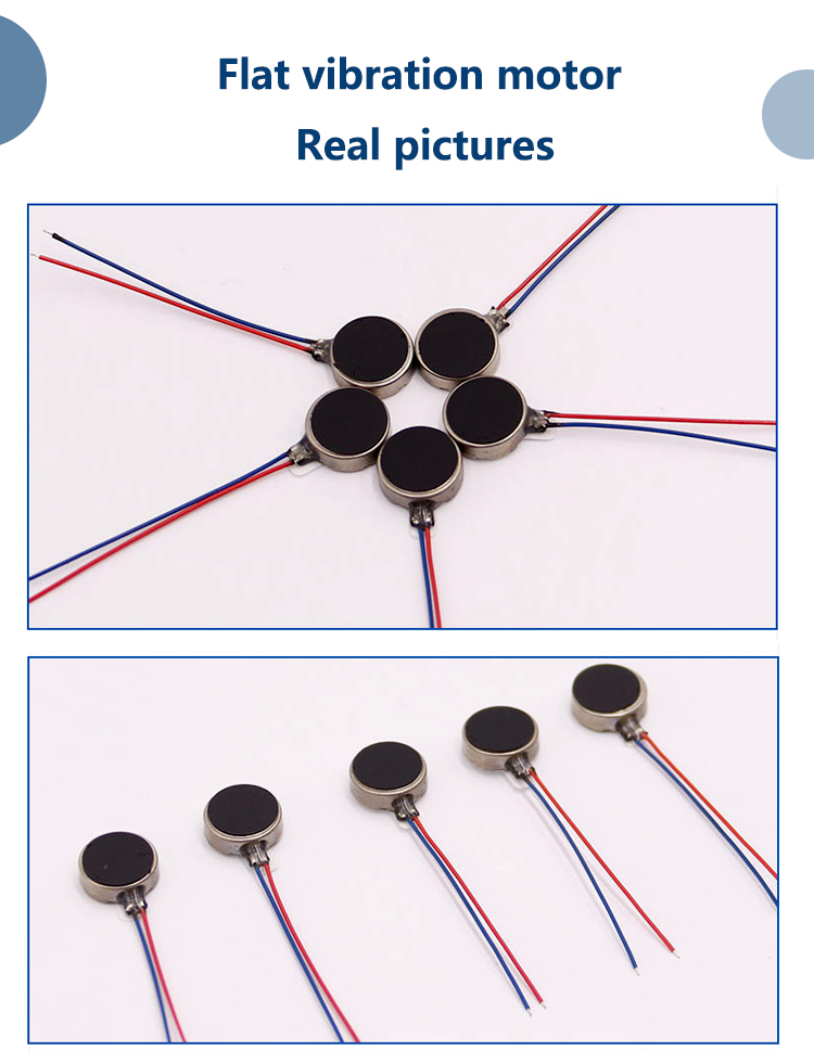 Faradyi 1020 Mobile Phone Flat Vibration Motor 3V High Speed Micro Brushless Dc Coin Type Motor