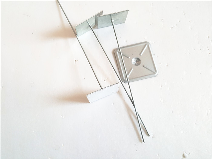 Galvanized Steel Self Adhesive Insulation Fixing Pins For Insulation Materials