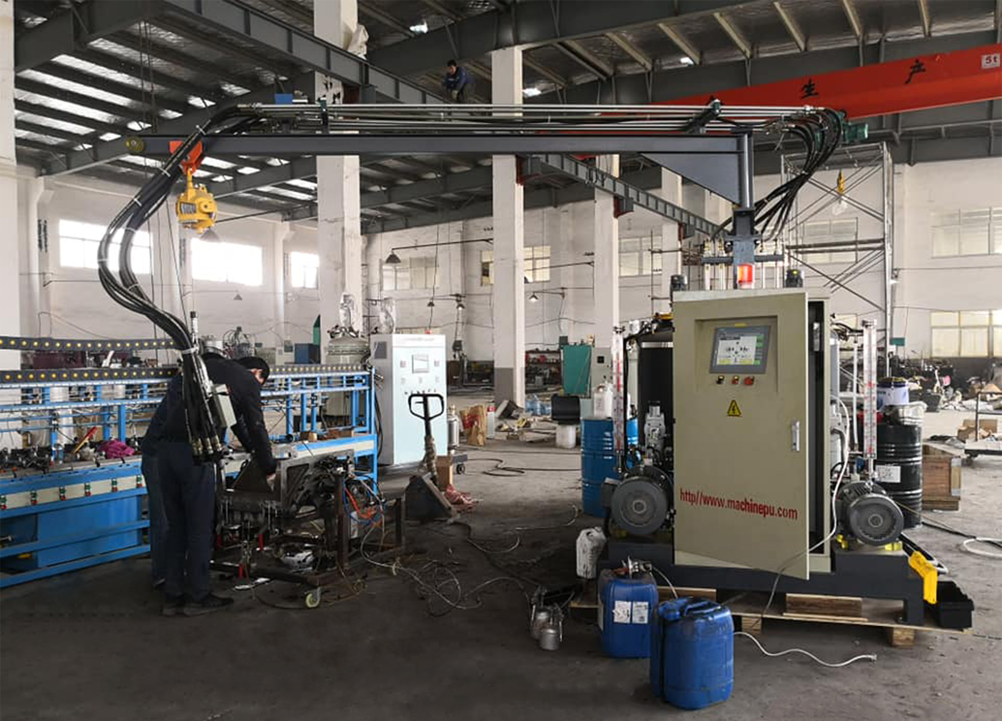 500L Polyurethane Casting Machine