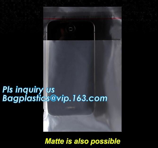 clear opp/cpp three side seal bag for beans,biscuits,cookies,pp cpp self-adhesive poly bag with glue tape,CPP BOPP plast