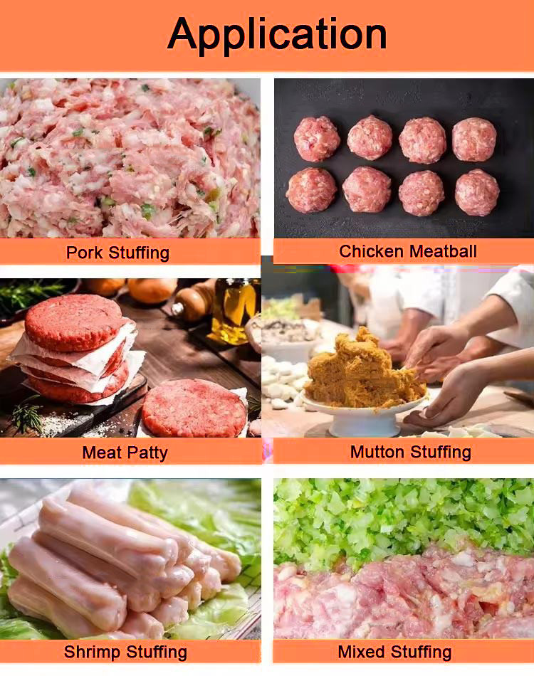 Fresh Frozen Meat Cutting Meat Processing Machine Multifunctional Function Stainless Steel Body Material