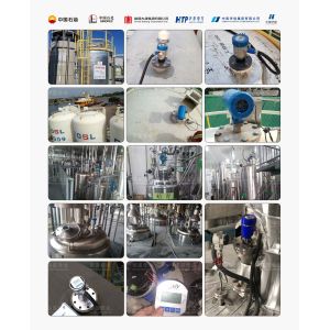 High Frequency Radar Level Transmitter Meter Wave Radar Solid Level Sensor 80G