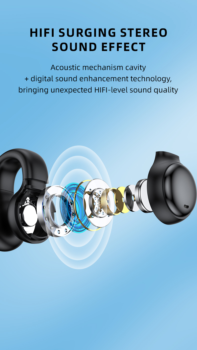 Waterproof Electric Audio Series Mini TWS Earbuds And Charging Case