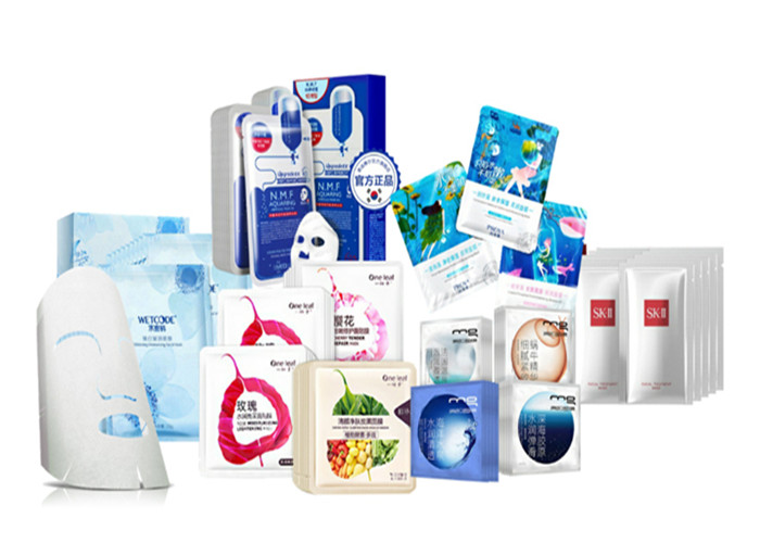 Safe Automatic Facial Mask Making Machine , Mask Filling And Sealing Machine