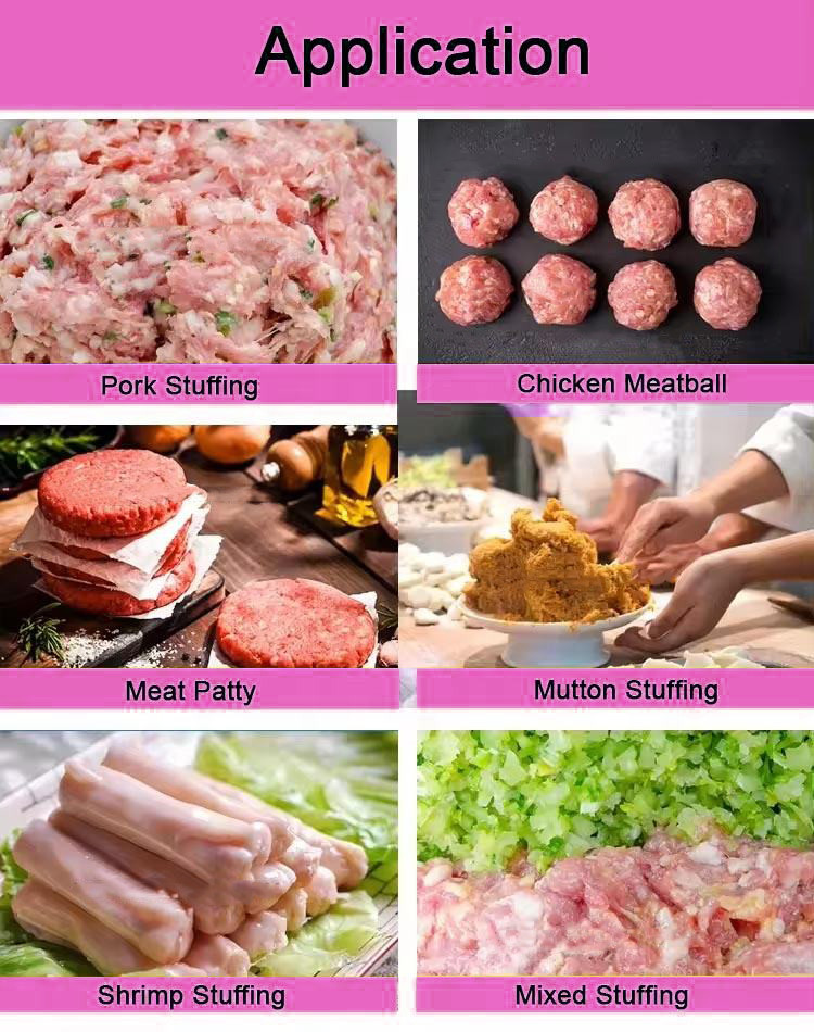 220v / 110v Meat Preparation Machine For Meat Cutting And Fresh Frozen Meat Processin