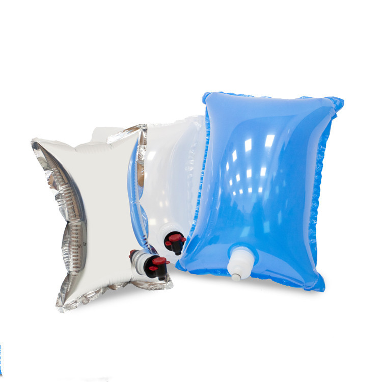 Food Grade 5L Liquid Bladder Bag , VMPET Recyclable Spout Pouches