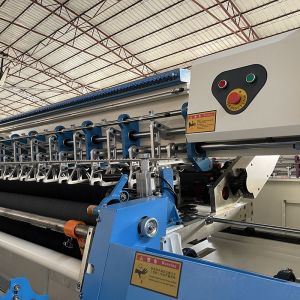 2450mm Width Industrial Quilting Machine High Speed Computerized Chain Stitch