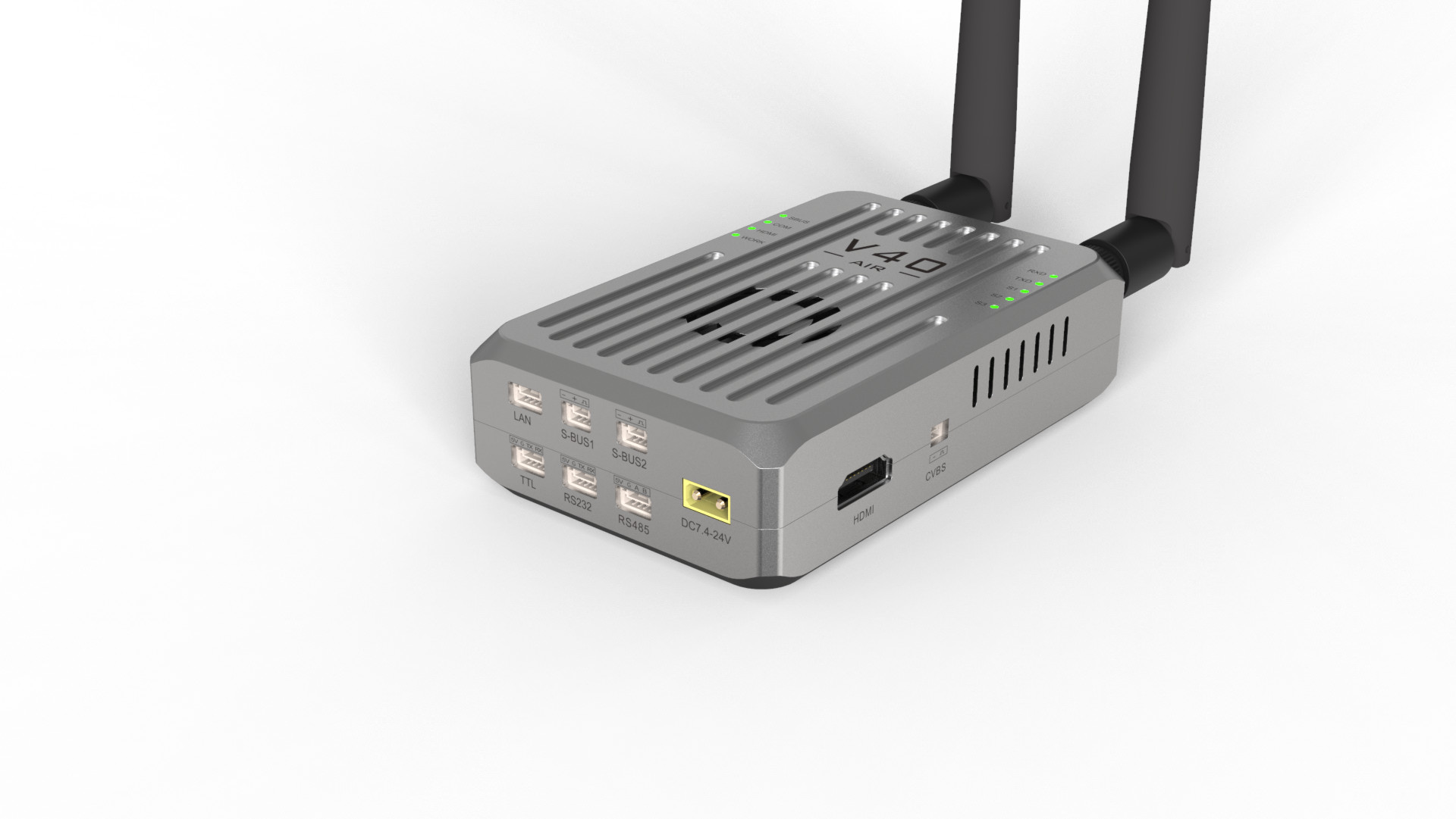 FCC Long Range UAV Data Link 6800mAh Battery With Dual SBUS Port