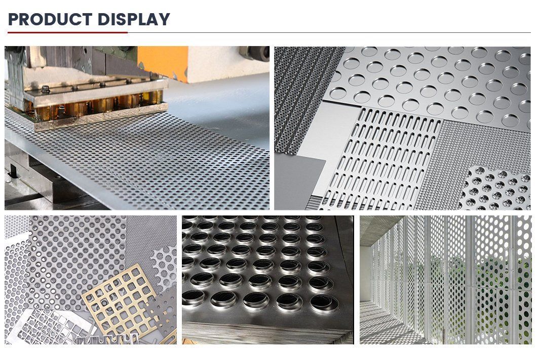 Generator Room Coiled Plate Thickness 0.2mm-1mm Length 20m Factory Price Direct Sales Metal Perforated Mesh