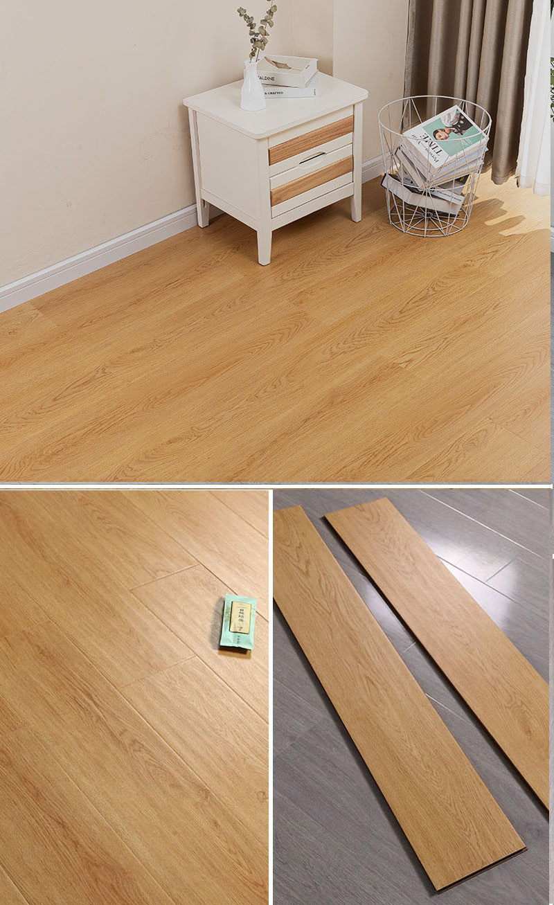 OEM ODM of Grey Laminate Vinyl Flooring in UK with ISO9001 / ISO14001 / CE Certificate