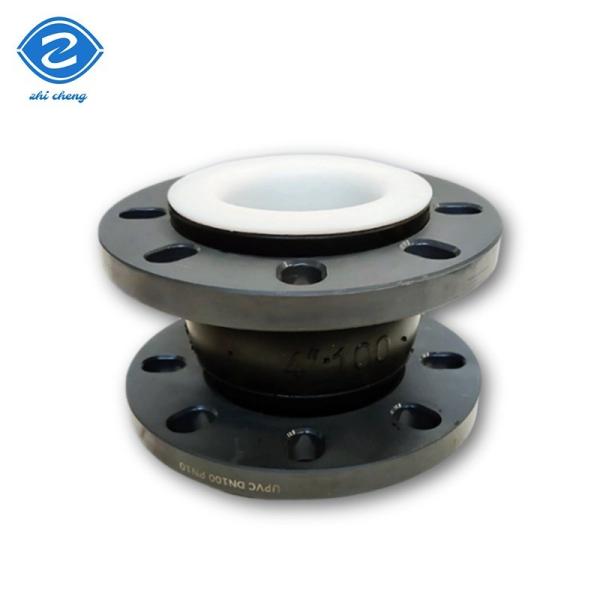 UPVC flange molded in one piece Suitable media: cold water, weakly corrosive